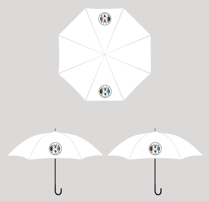 Parapluie des Archers de la Tour